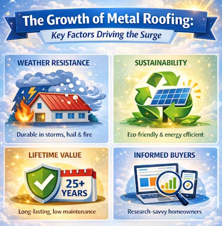 Growth of Metal Roofing